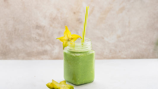 recept voor een matcha-proteïnesmoothie