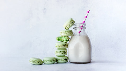 recept voor matcha macarons