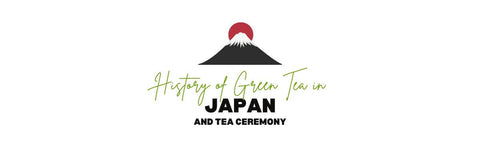 Geschiedenis van groene thee in Japan en theeceremonie