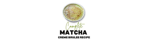 matcha crème brûlée