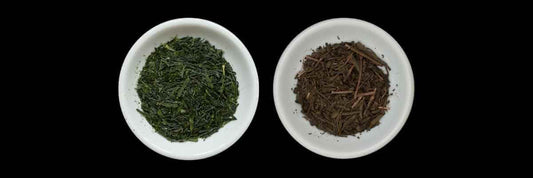 Sencha tegen Hojicha