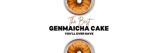 Genmaicha cake recept