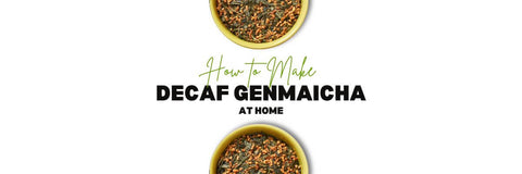 hoe maak je cafeΓ―nevrije koffie? Genmaicha thuis