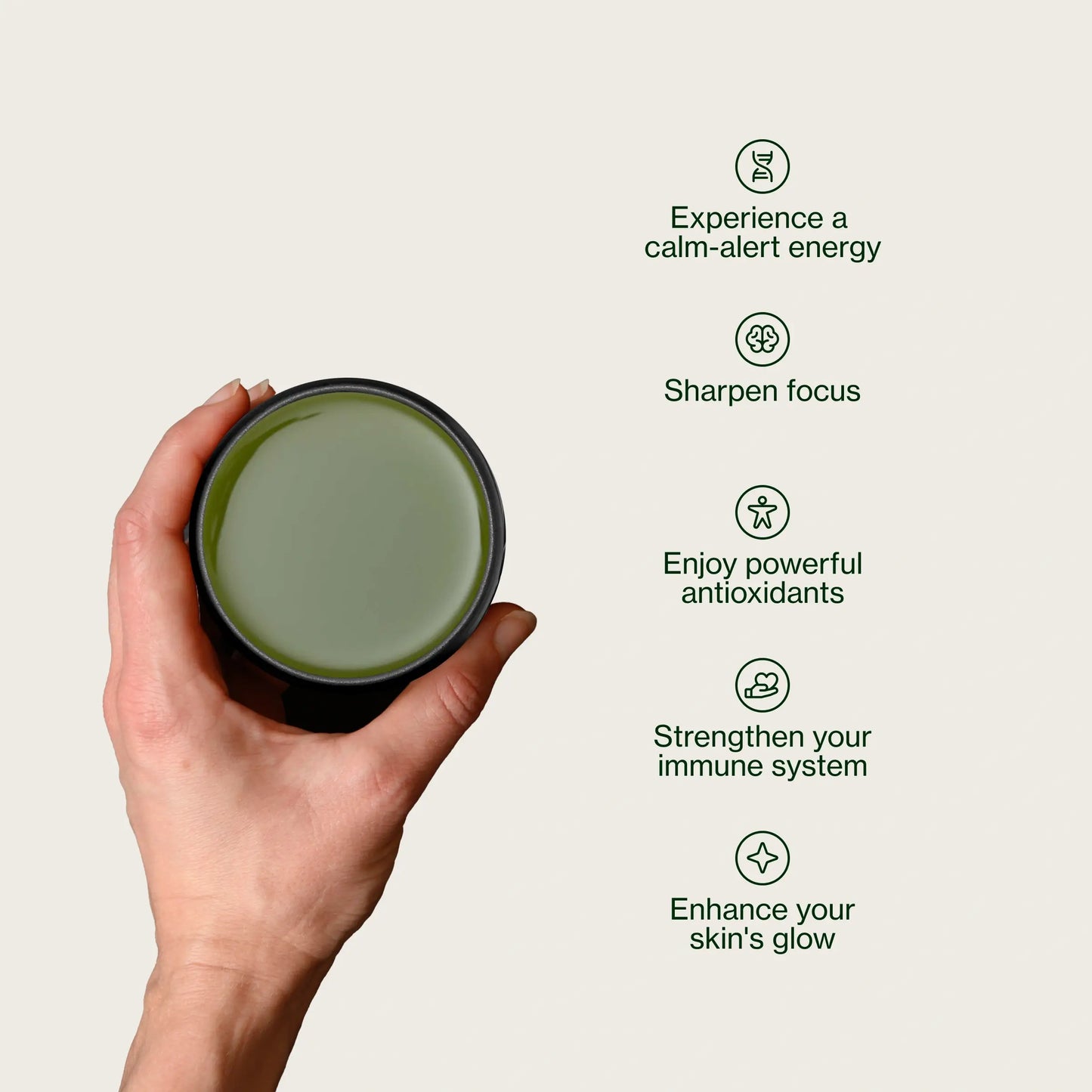 Sencha Shizuku met Matchapoeder