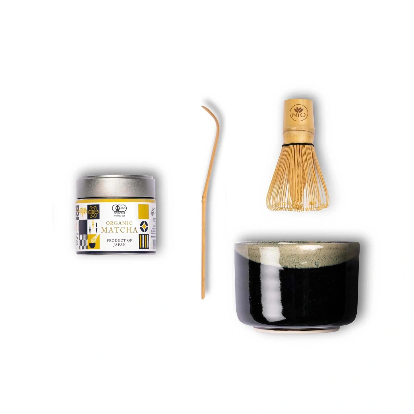 Aanpasbare Matcha-set met ceremoniële Matcha