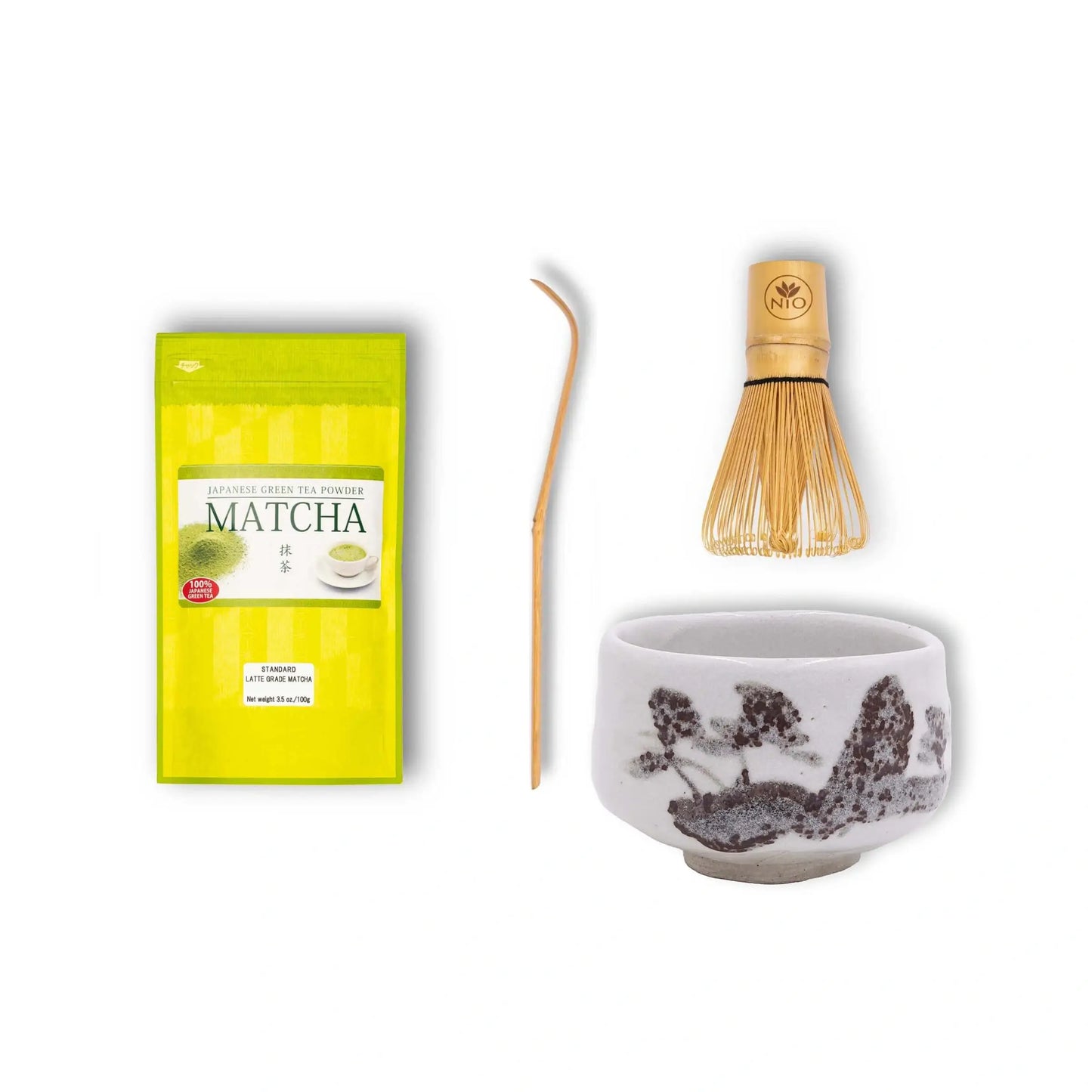 Aanpasbare Matcha-set met ceremoniële Matcha