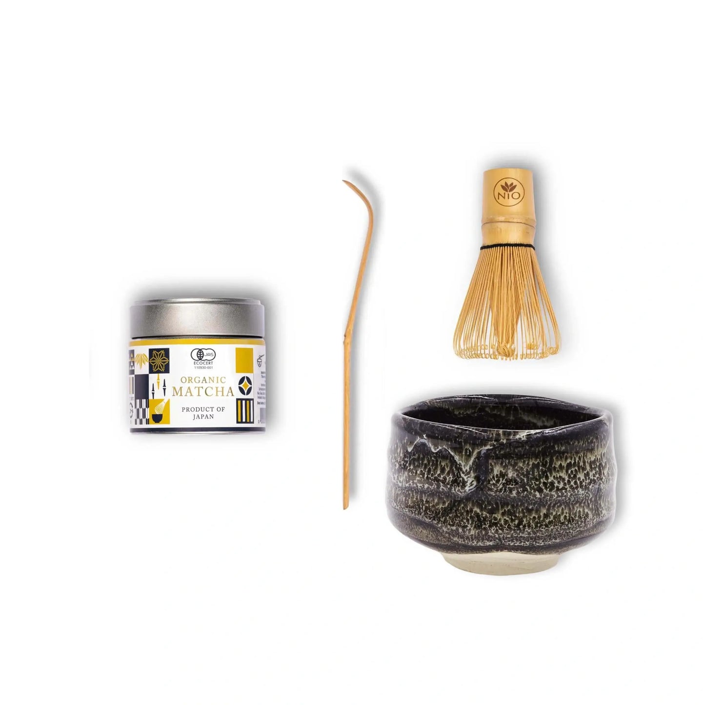 Aanpasbare Matcha-set met ceremoniële Matcha