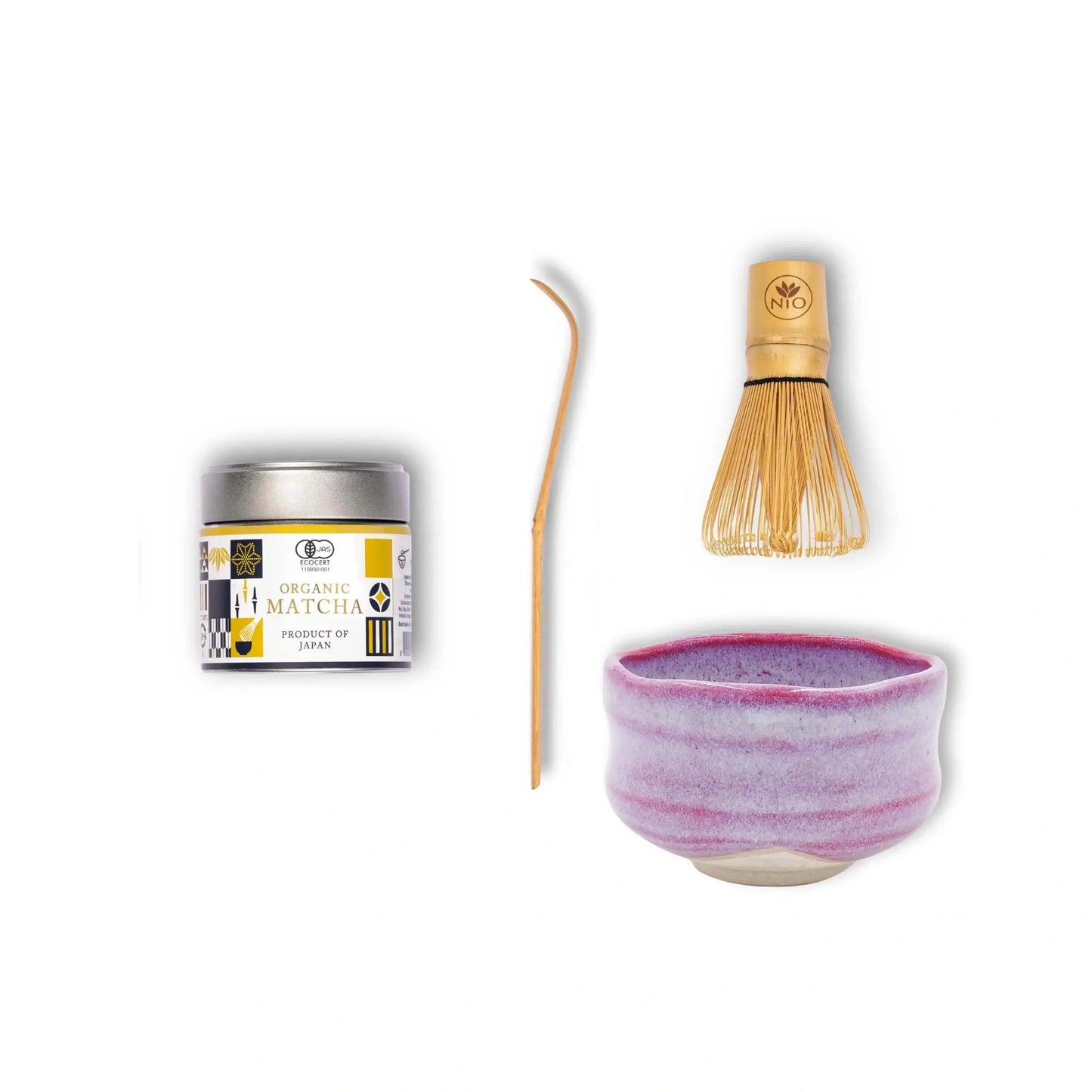 Aanpasbare Matcha-set met ceremoniële Matcha