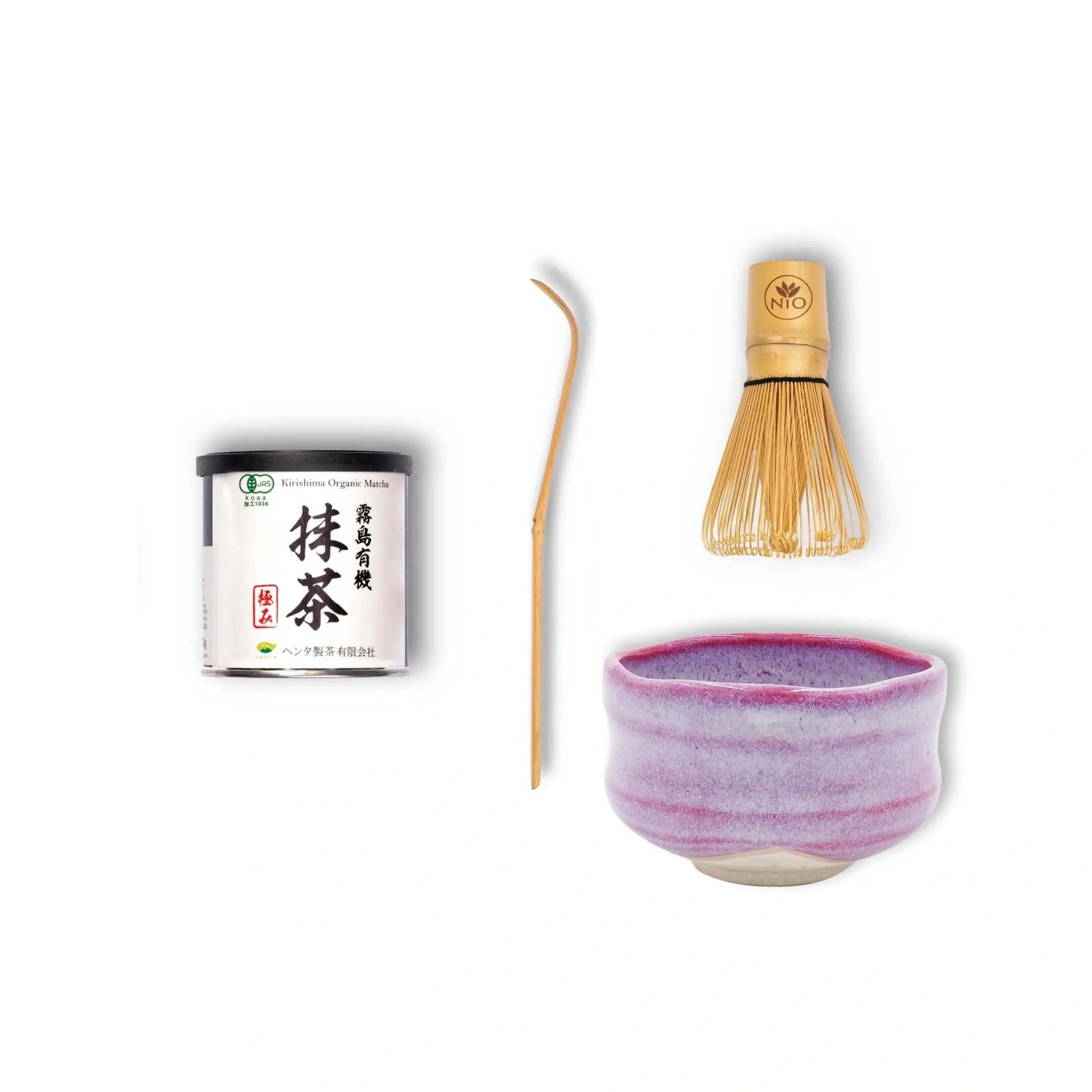Aanpasbare Matcha-set met ceremoniële Matcha