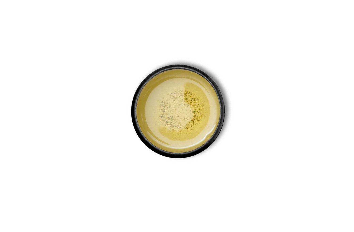 Genmaicha thee in een kopje