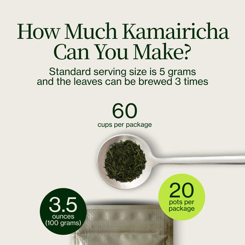 Chanoka Kamairicha Losse groene thee