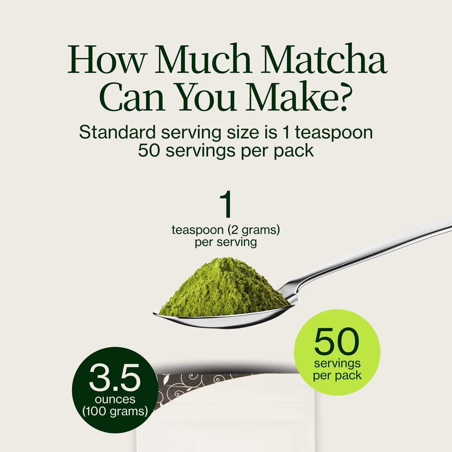 Latte Matcha Basiskwaliteit