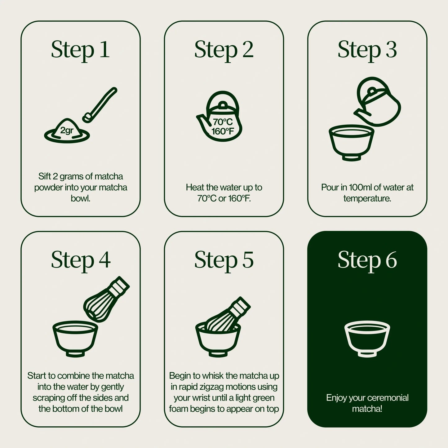 Matcha-proefverpakking 18 stuks