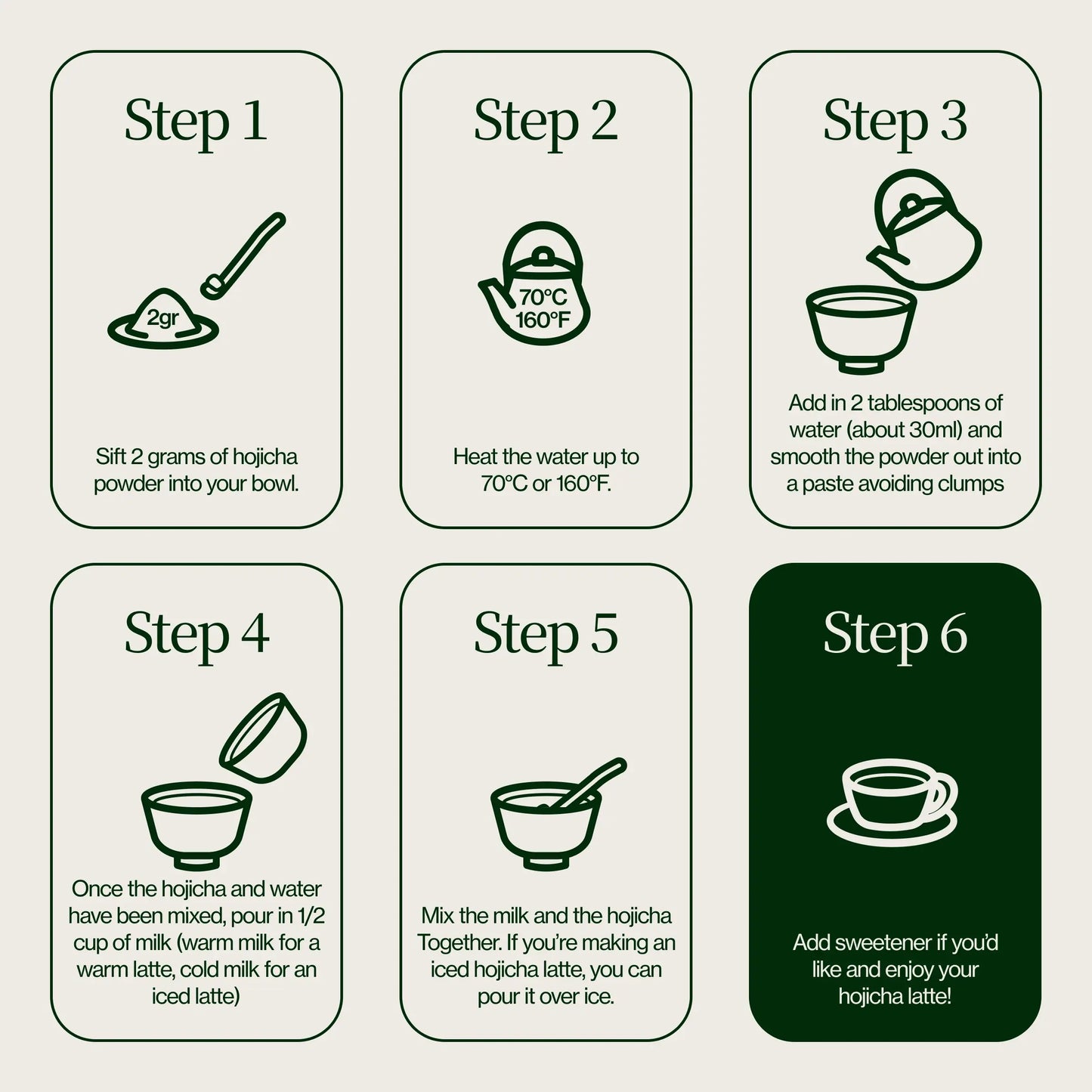 Hojicha Poeder