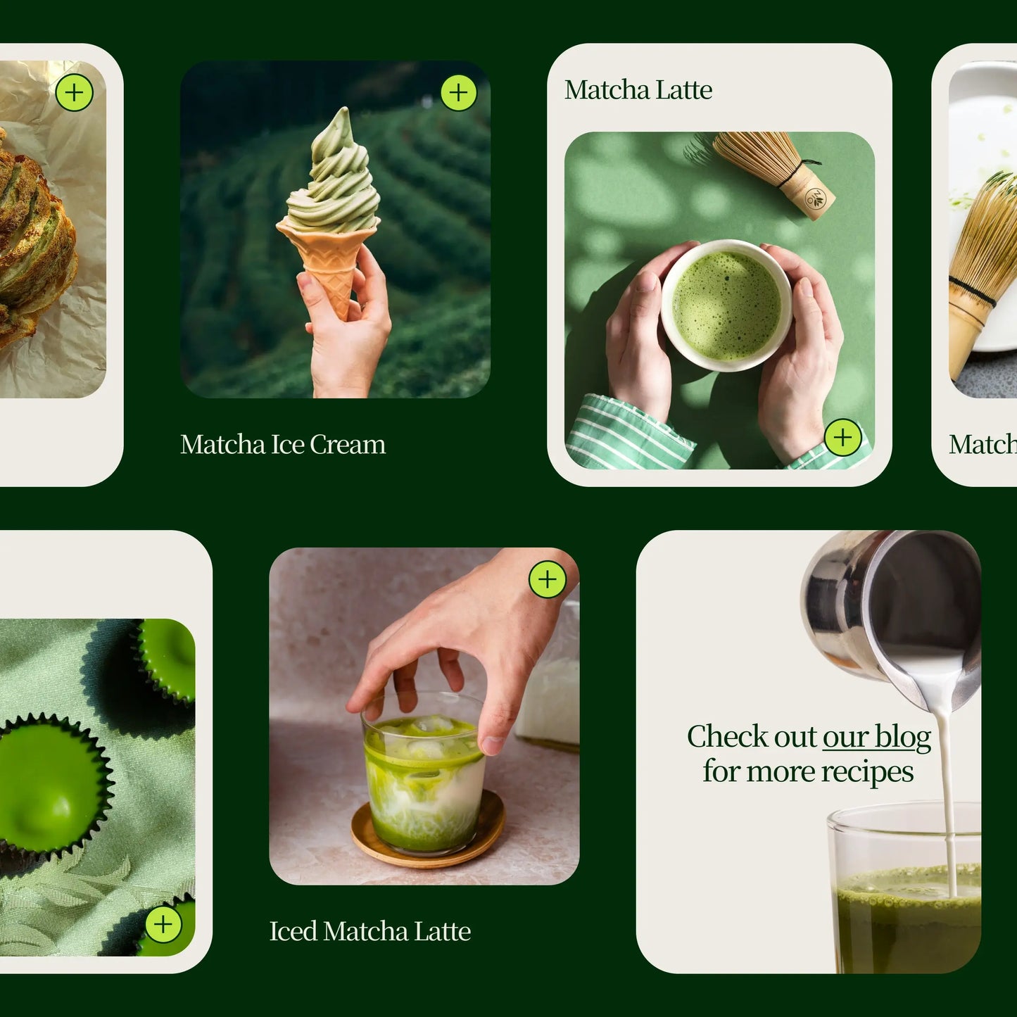 Premium Matcha Latte Poeder