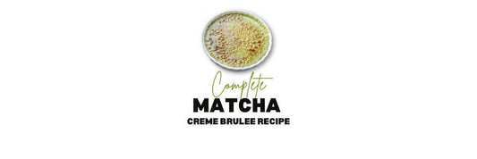 matcha crème brûlée