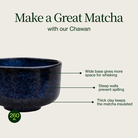 Hemelsblauwe Chawan