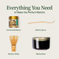 Aanpasbare Matcha-set met ceremoniële Matcha