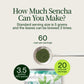 Sencha Shizuku met Matchapoeder
