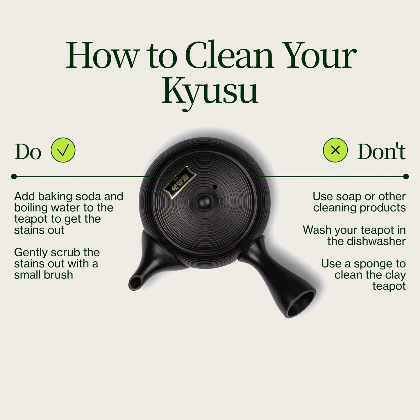 Tokoname Kyusu Fukamushi Theepot