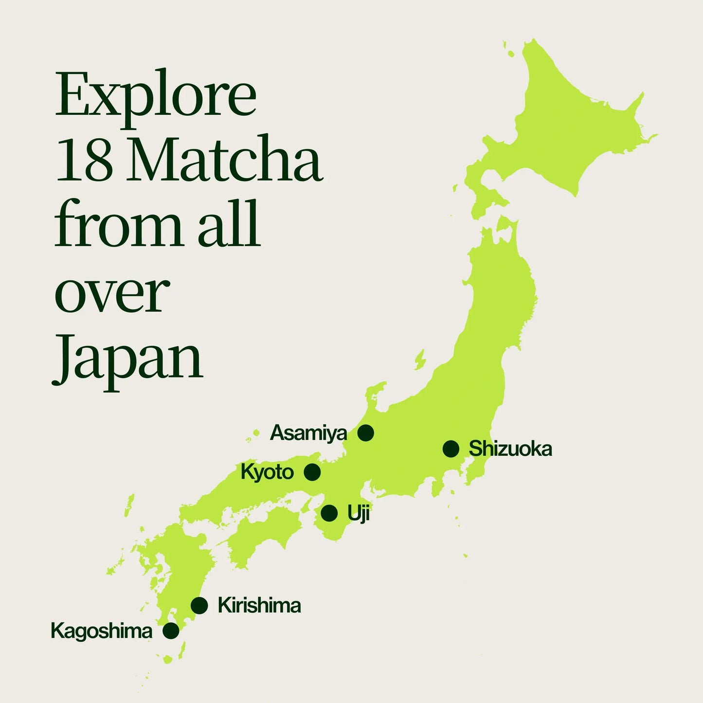 Matcha-proefverpakking 18 stuks