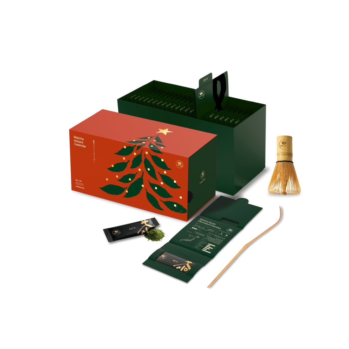 Matcha adventskalender 2026