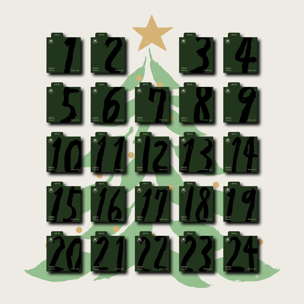Matcha adventskalender 2026