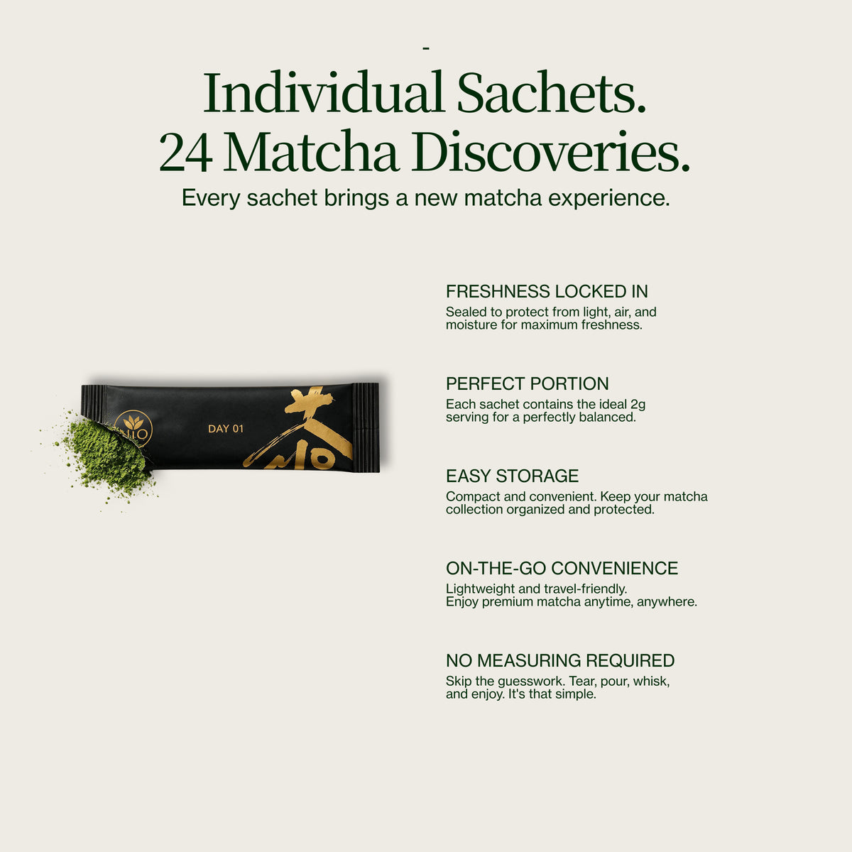 Matcha adventskalender 2026