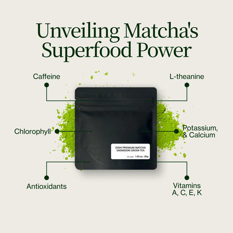 Oishi Premium matcha Saemidori