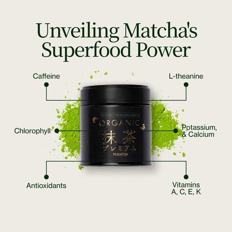 Premium matcha Chiran Groene Thee