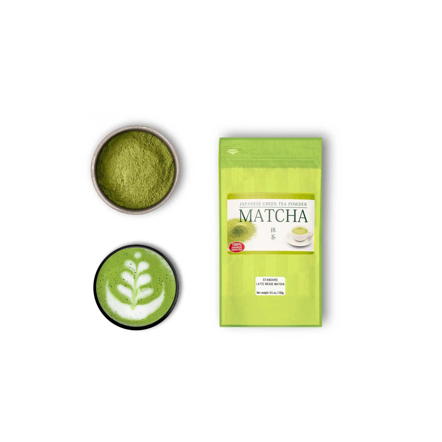 Premium Matcha Latte Poeder